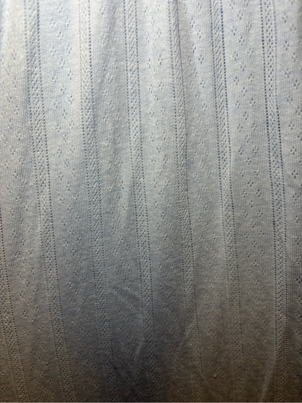 Light Blue Maxi Maternity Dress - Picture 6 of 11